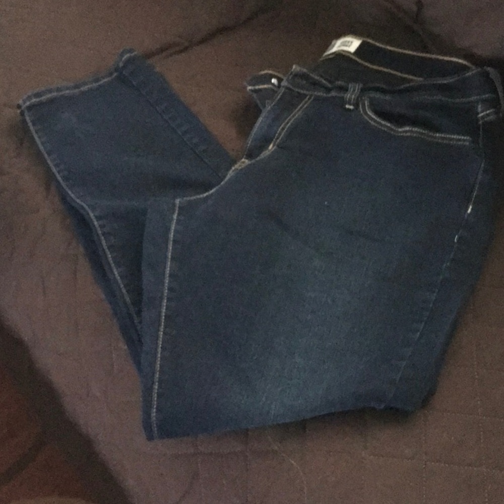Straight leg jeans